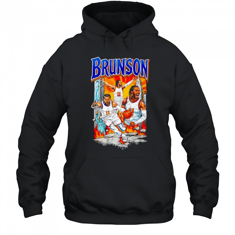 Brunson New York Knicks Captain basketball graphic shirt