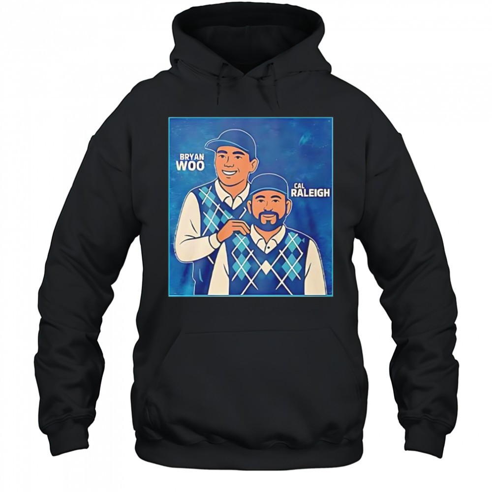 Bryan Woo and Cal Raleigh Step Brothers shirt