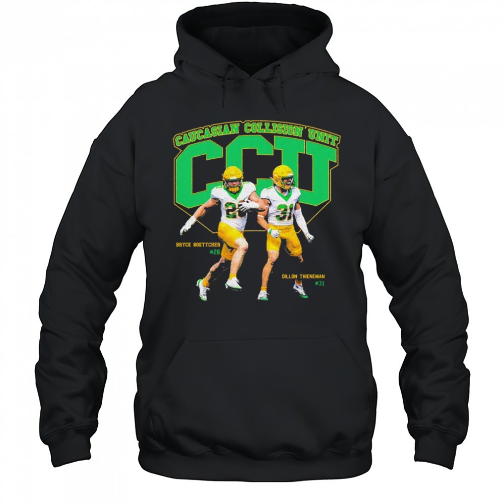Bryce Boettcher and Dillon Thieneman CCU Caucasian Collision Unit shirt