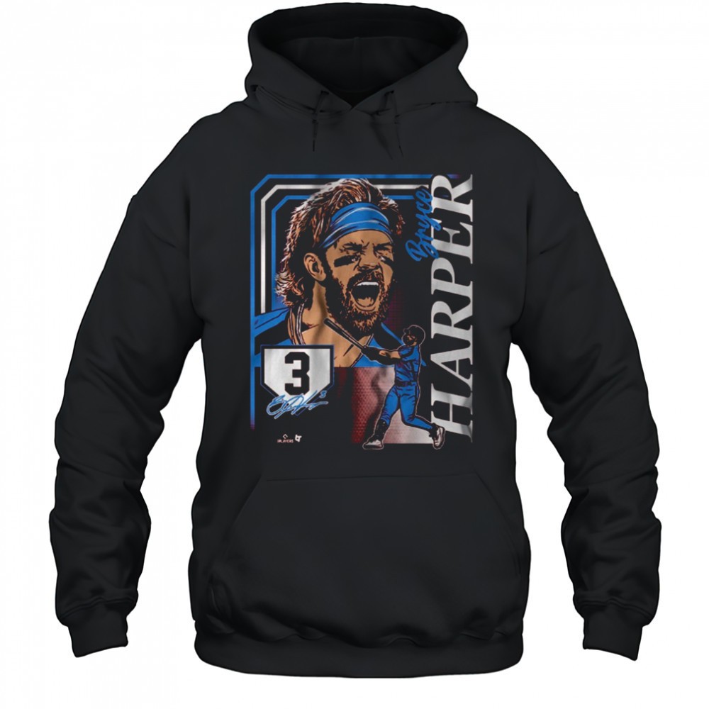 Bryce Harper Collage Frame Philadelphia Phillies MLB Signature t-shirt