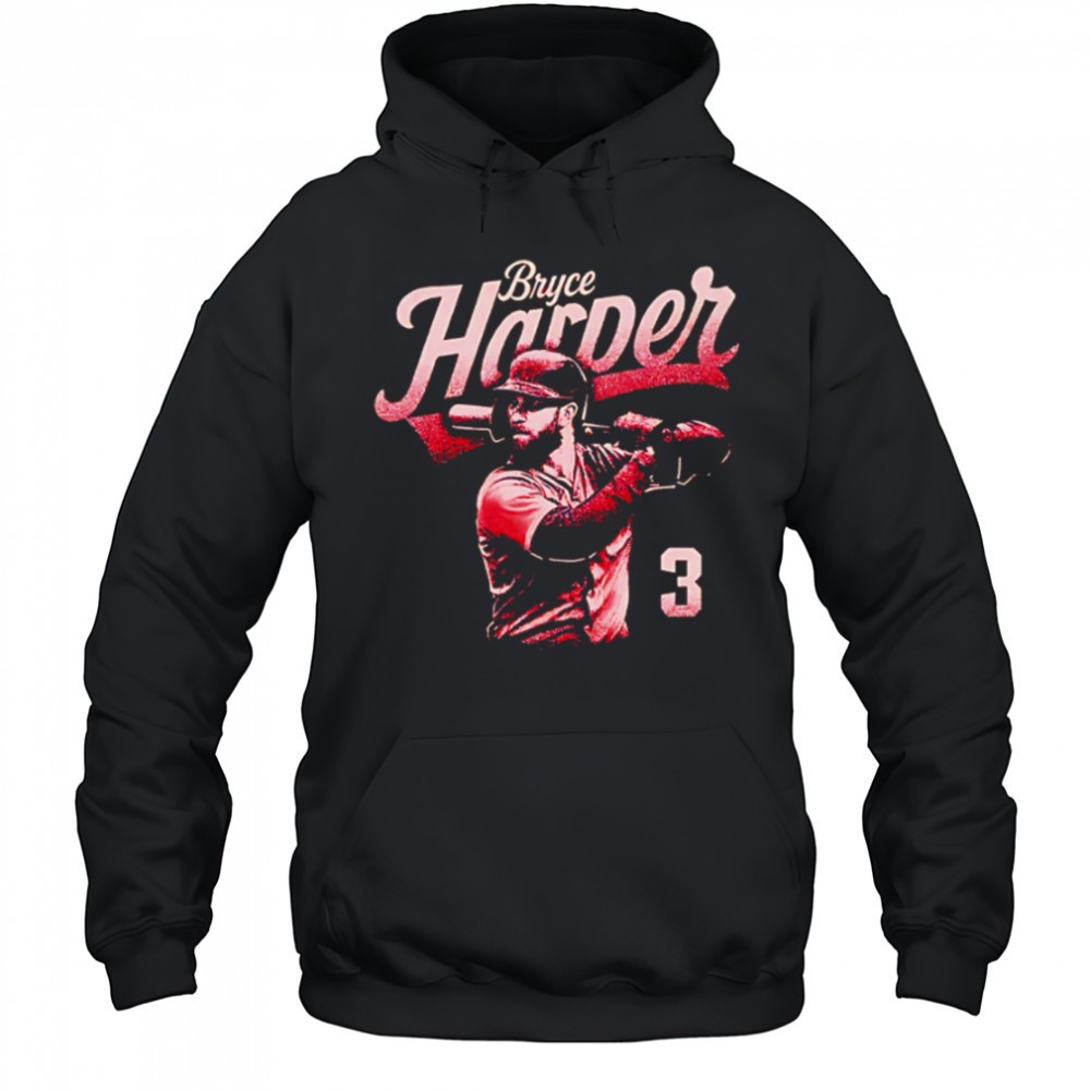 Bryce Harper number 3 Philadelphia Bitmap Retro shirt