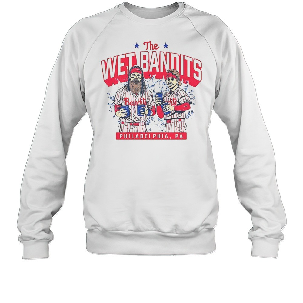 Bryson Stott And Brandon Marsh Philadelphia Phillies The Wet Bandits Philadelphia PA Drink Shirt