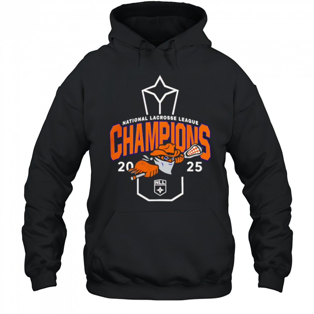Buffalo Bandits 2025 NLL Cup Champions shirt