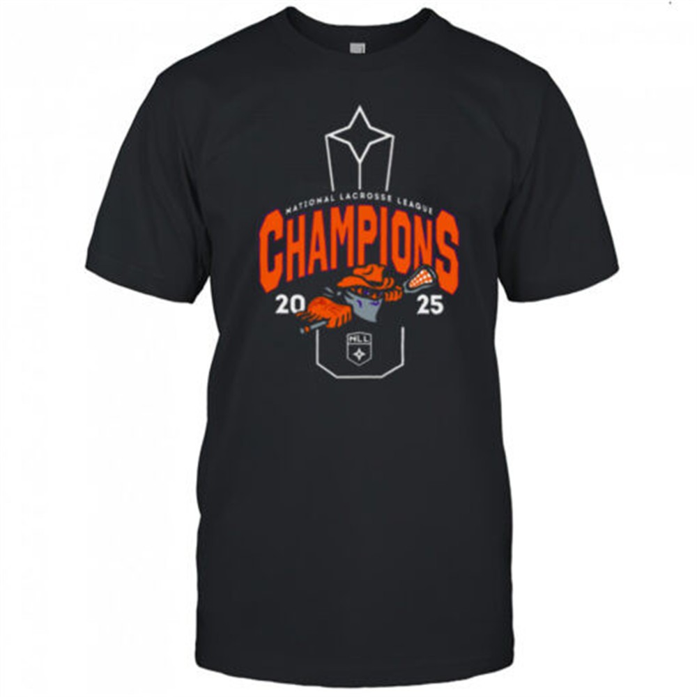 Buffalo Bandits 2025 NLL Cup Champions T Shirt