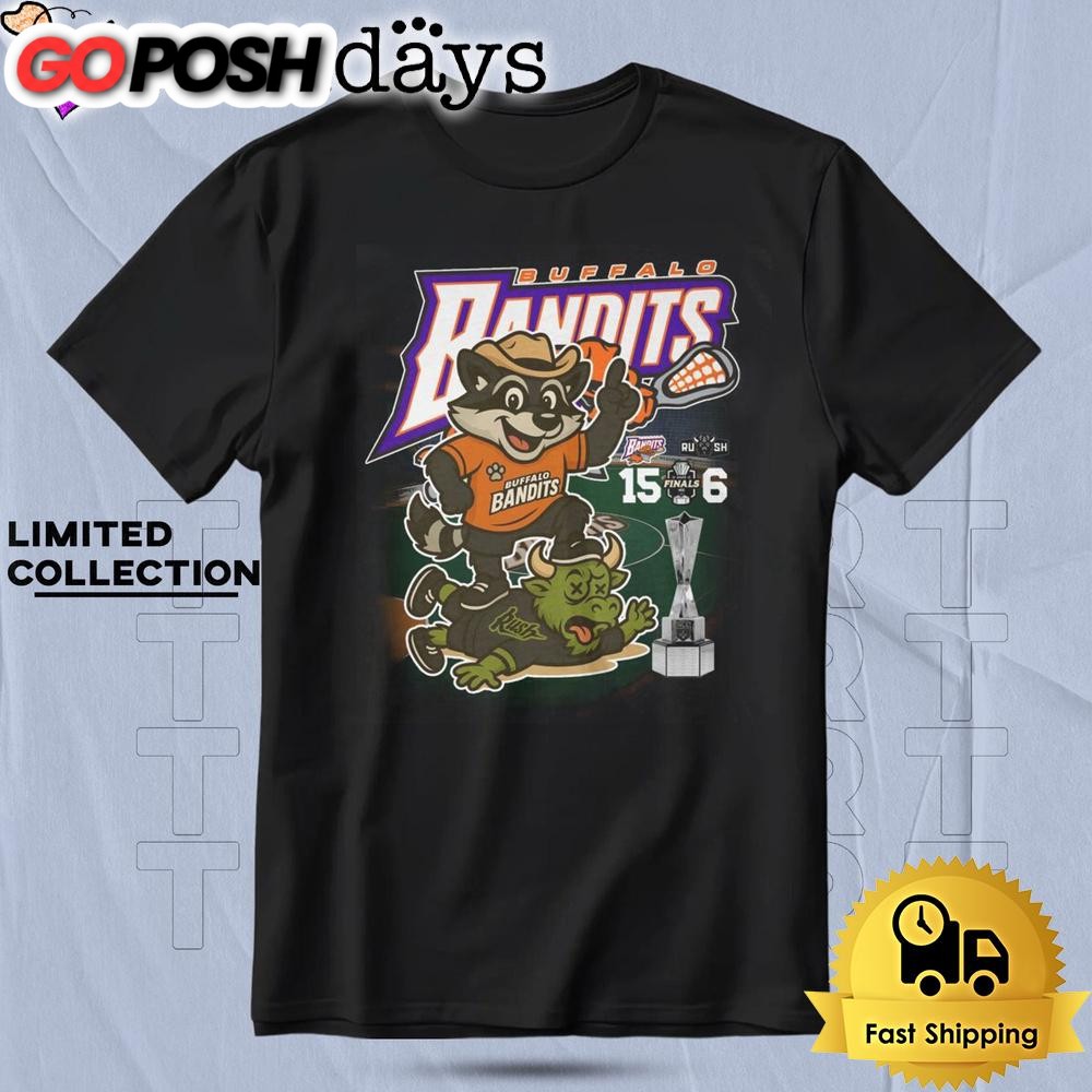 Buffalo Bandits Defeat Saskatchewan Rush Overwhelm NLL Finals T Shirt