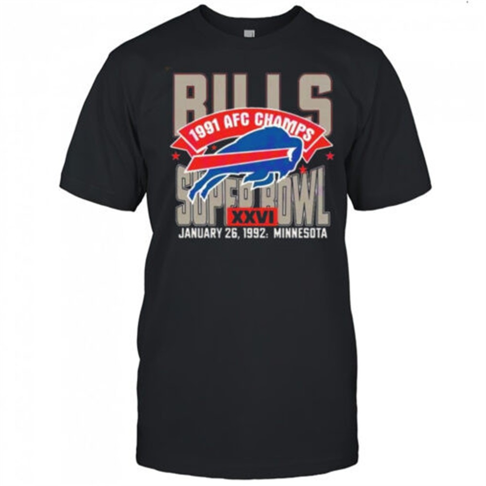 buffalo-bills-1991-afc-champs-super-bowl-xxvi-minnesota-shirt-52den6nr Buffalo Bills 1991 Afc Champs Super Bowl Xxvi Minnesota Shirt