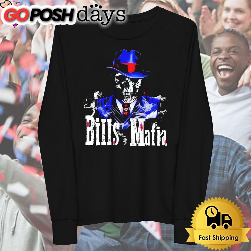 buffalo-bills-football-mafia-skull-smoking-t-shirt-r8c8rvsn Buffalo Bills Football Mafia Skull Smoking T Shirt