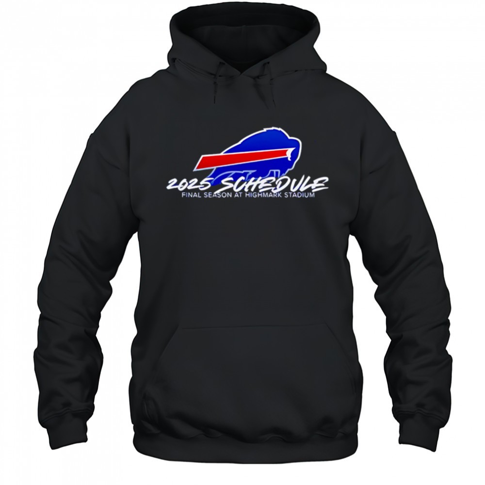 Buffalo Bills Highmark Stadium Farewell Season 2025 logo shirt