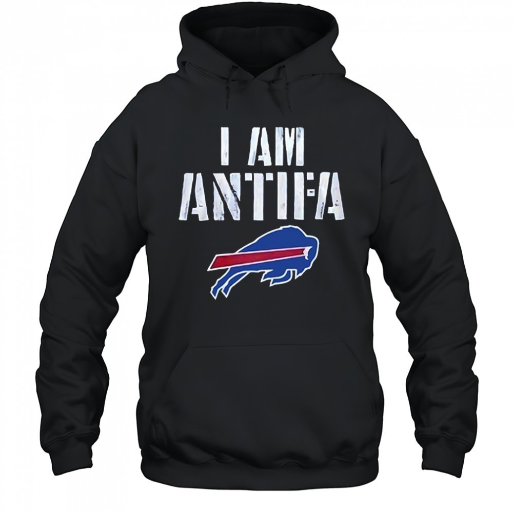 Buffalo Bills I am antifa against fascism shirt