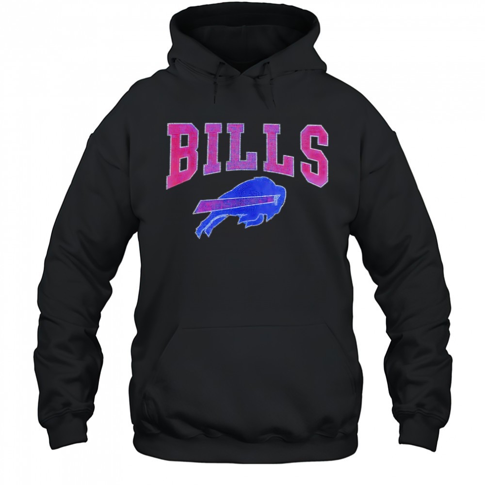 Buffalo Bills Rhinestone logo shirt