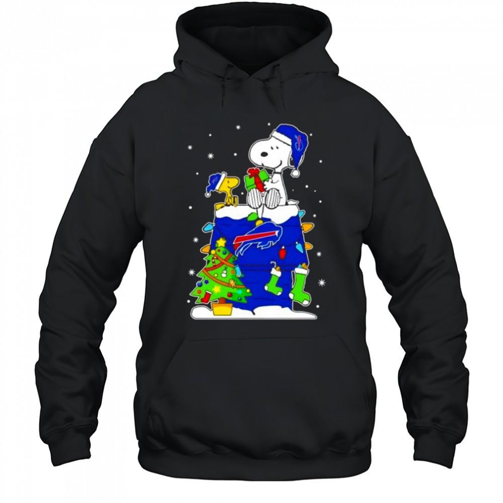 Buffalo Bills Snoopy and Woodstock Christmas shirt