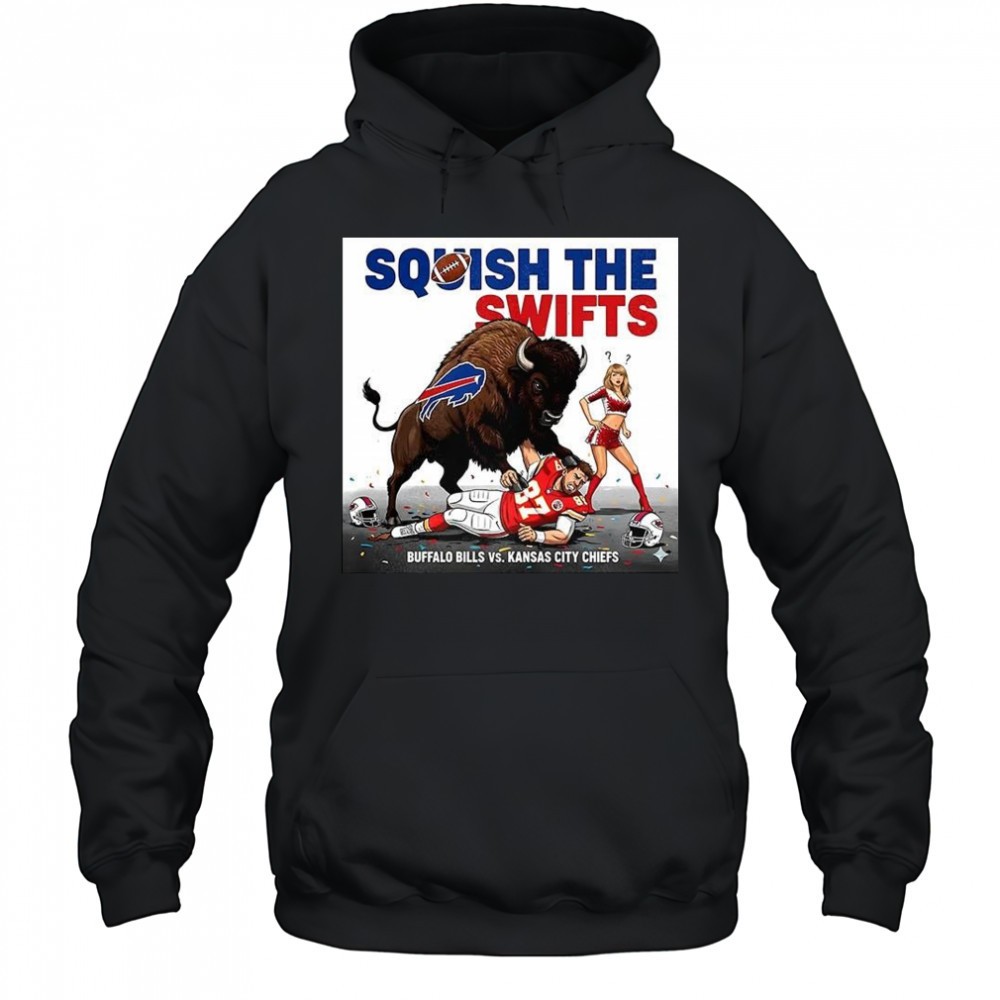 Buffalo Bills vs Kansas City Chiefs NFL Squish the Swifts shirt