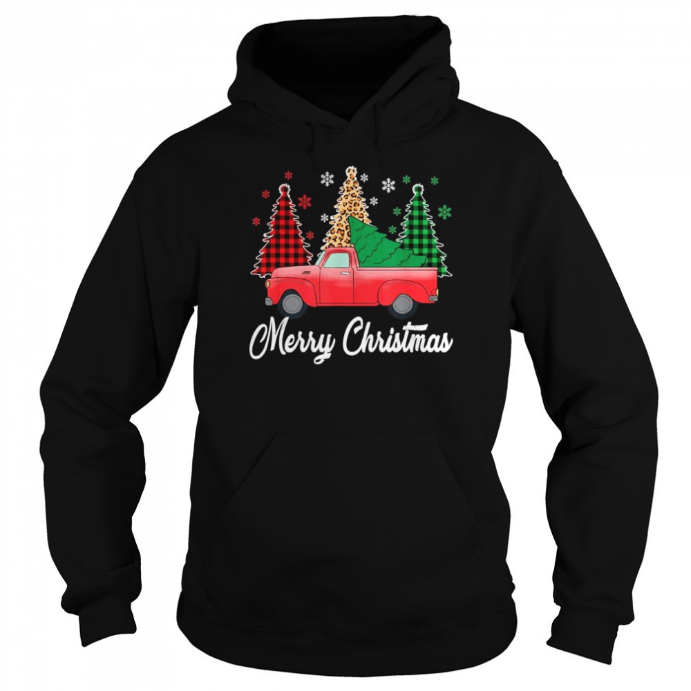 Buffalo Red Plaid Christian Merry Christmas Of The Trip Car Shirt