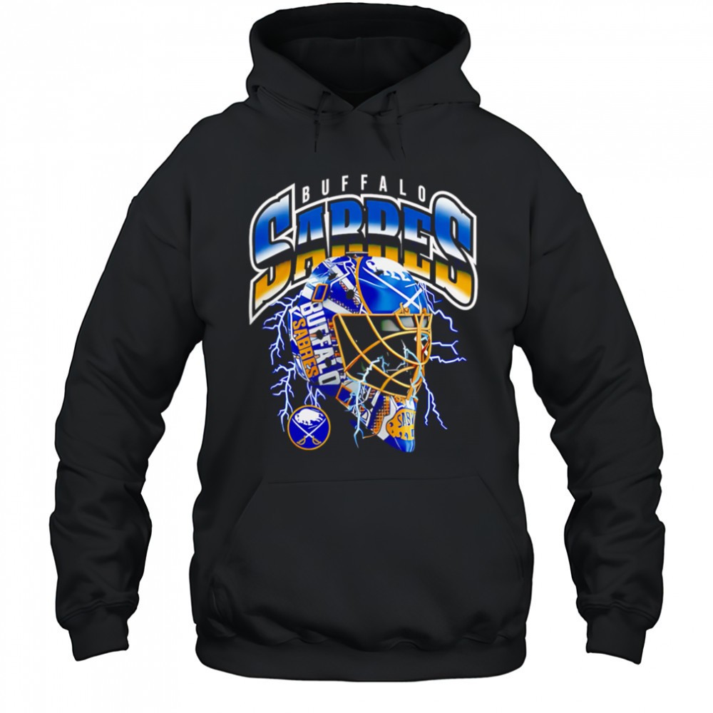 Buffalo Sabres Crease Lightning helmet shirt