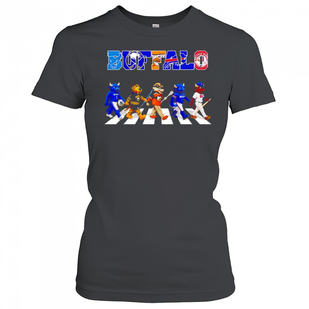 buffalo-sports-abbey-road-mascot-shirt-t925vk7w Buffalo sports Abbey Road mascot shirt