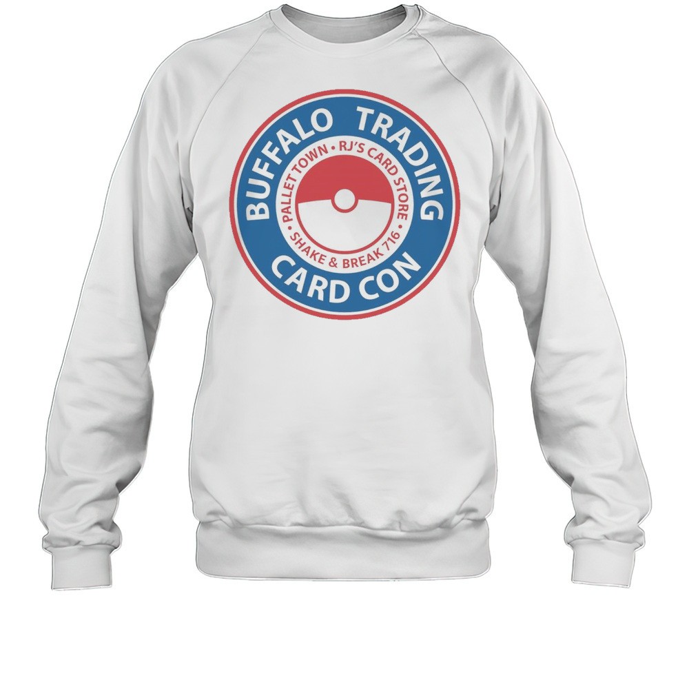 Buffalo Trading Card Con Rallettown Rjs Card Shake And Break 716 Logo 2025 T-shirt