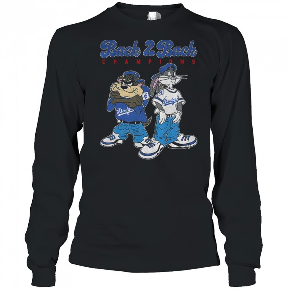 bugs-bunny-looney-tunes-dodgers-baseball-back-2-back-champions-shirt-dej8bko7 Bugs Bunny Looney Tunes Dodgers baseball back 2 back champions shirt