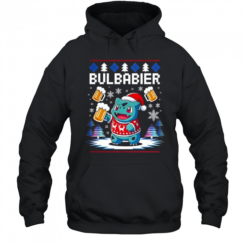 Bulbabier Pokémon Bulbasaur ugly Christmas shirt