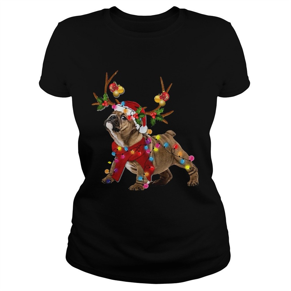 bulldog-gorgeous-reindeer-crewneck-christmas-shirt-jkcezt1c Bulldog Gorgeous Reindeer Crewneck Christmas shirt
