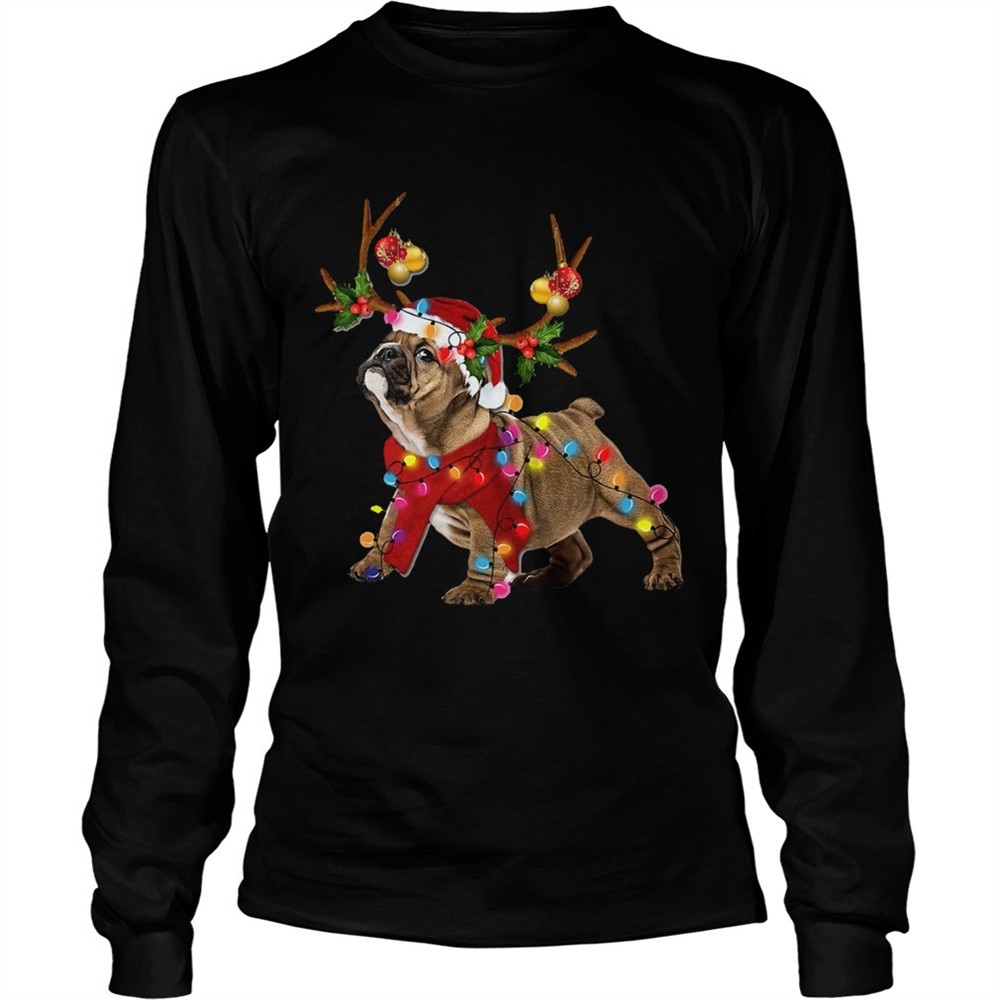 bulldog-gorgeous-reindeer-crewneck-christmas-shirt-jkcezt1c Bulldog Gorgeous Reindeer Crewneck Christmas shirt