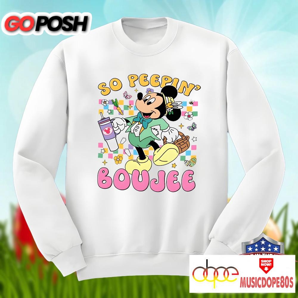 bunny-so-peepin-boujee-with-mickey-mouse-easter-shirt-idea-41td3dxw Bunny So Peepin Boujee With Mickey Mouse Easter Shirt Idea