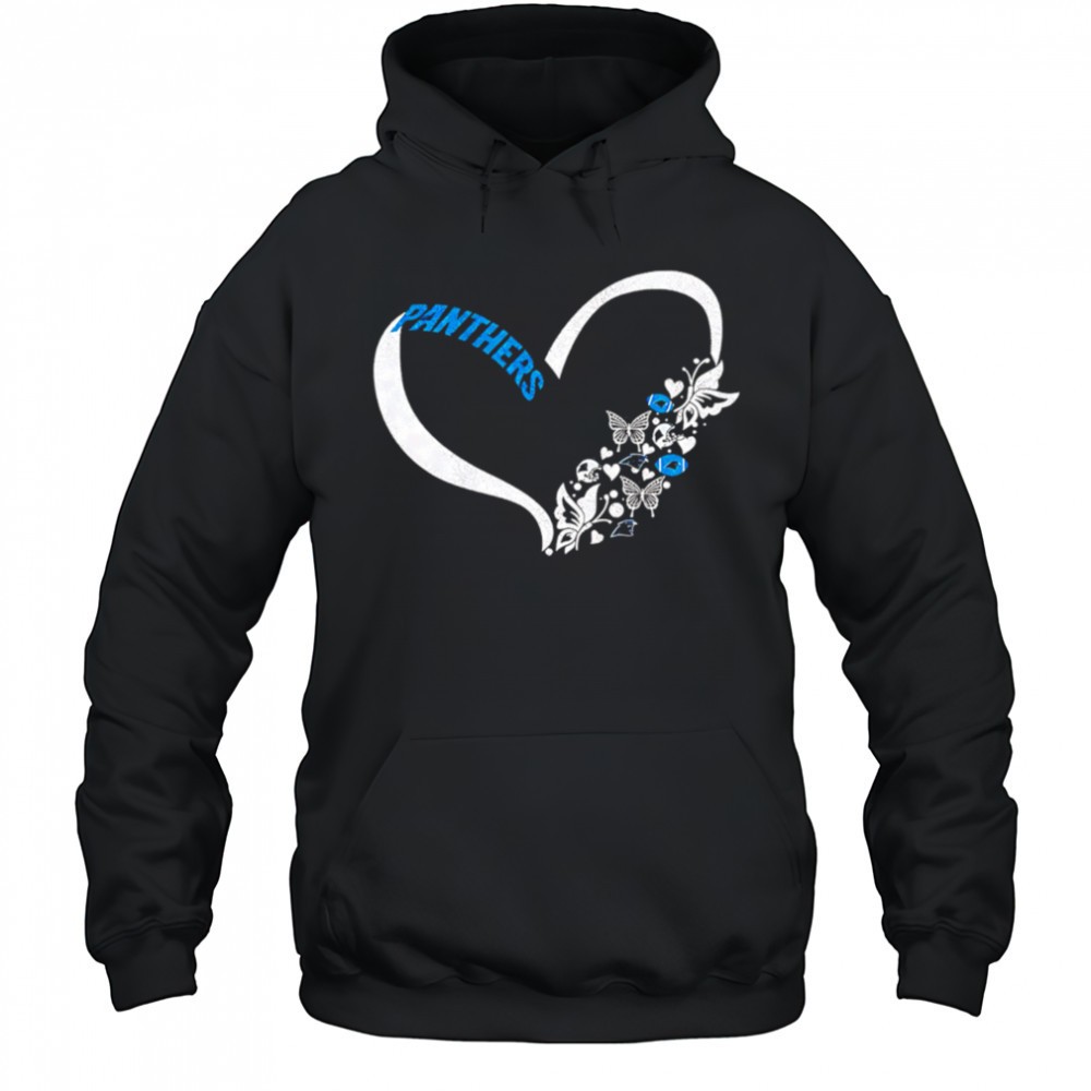 Butterflies in my stomach carolina panthers NFL shirt