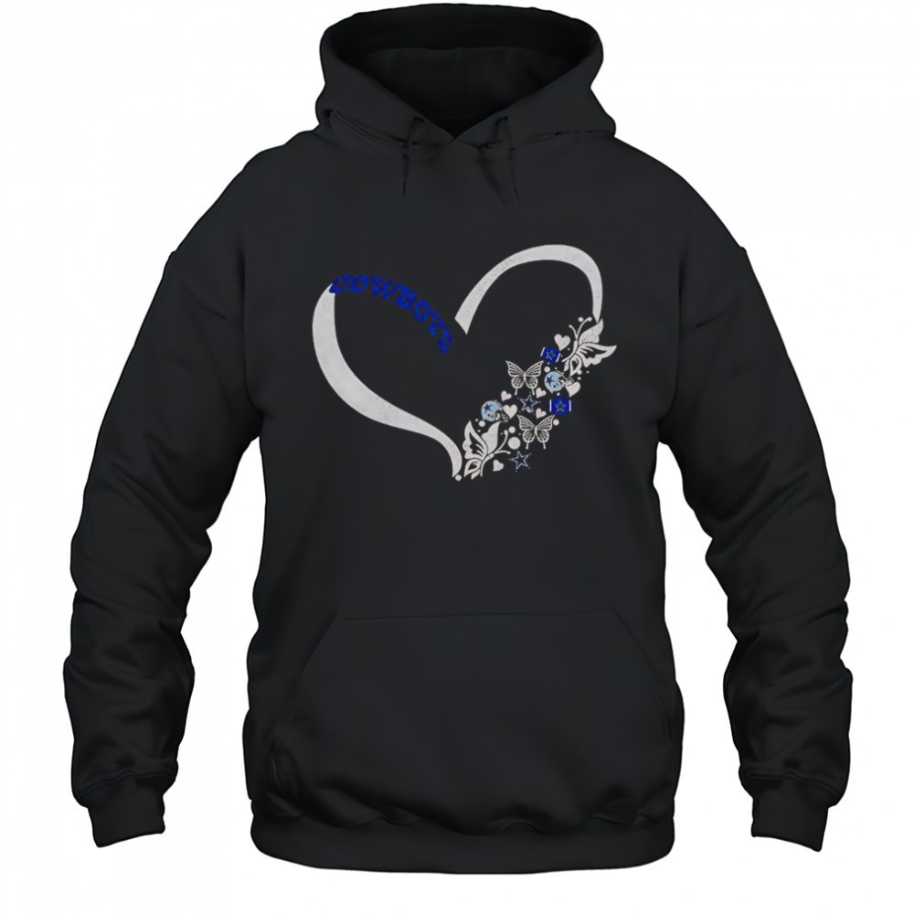 Butterflies In My Stomach Dallas Cowboys NFL T-Shirt