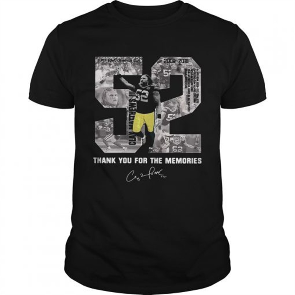 buy-clay-matthews-52-thank-you-for-the-memories-shirt-g86l8ylp Buy Clay Matthews 52 Thank You For The Memories shirt