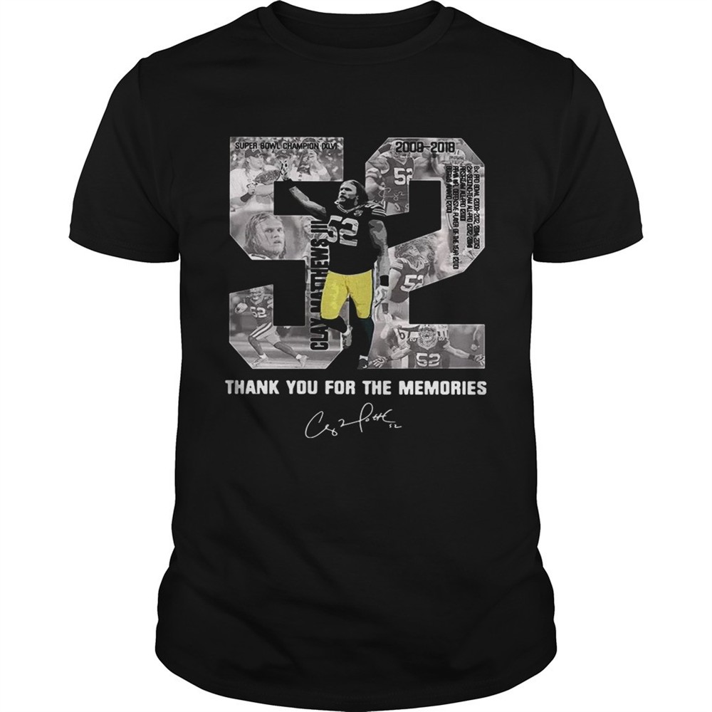 buy-clay-matthews-52-thank-you-for-the-memories-shirt-g86l8ylp Buy Clay Matthews 52 Thank You For The Memories shirt
