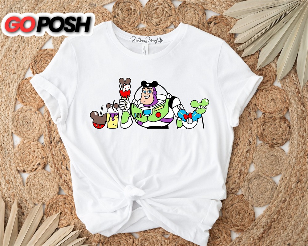 Buzz Lightyear Snack Disney Mickey Ears Toy Story Shirt