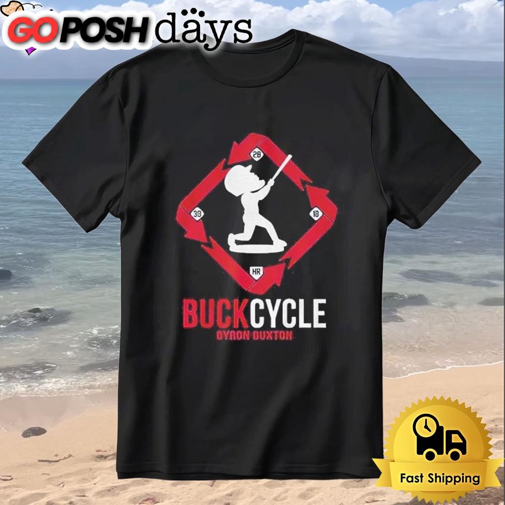 Byron Buxton Buck Cycle Minnesota Baseball T-Shirt