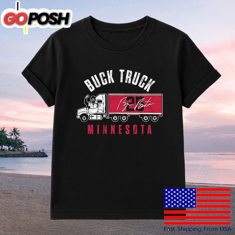 Byron Buxton Minnesota Twins Buck Truck T-Shirt