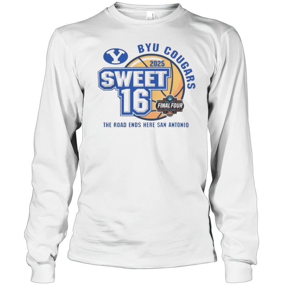 byu-cougars-2025-sweet-16-the-road-ends-here-san-antonio-final-four-shirt-w2r6al0g BYU Cougars 2025 Sweet 16 The Road Ends Here San Antonio Final Four Shirt