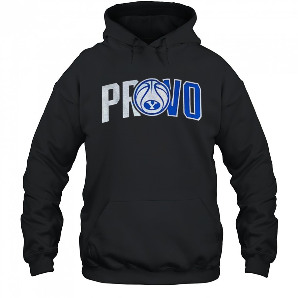 BYU Cougars Basketball Provo logo 2025 shirt