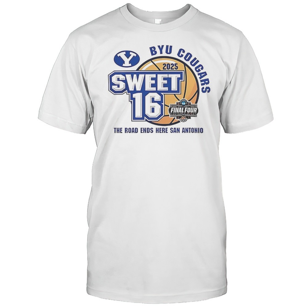 byu-cougars-sweet-16-final-four-the-road-ends-here-san-antonio-shirt-ppk2z2or BYU Cougars Sweet 16 Final Four The Road Ends Here San Antonio Shirt