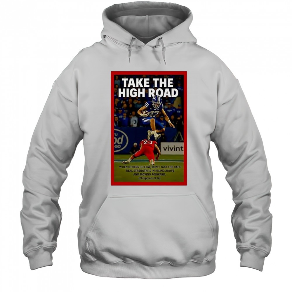 BYU Cougars take the high road shirt