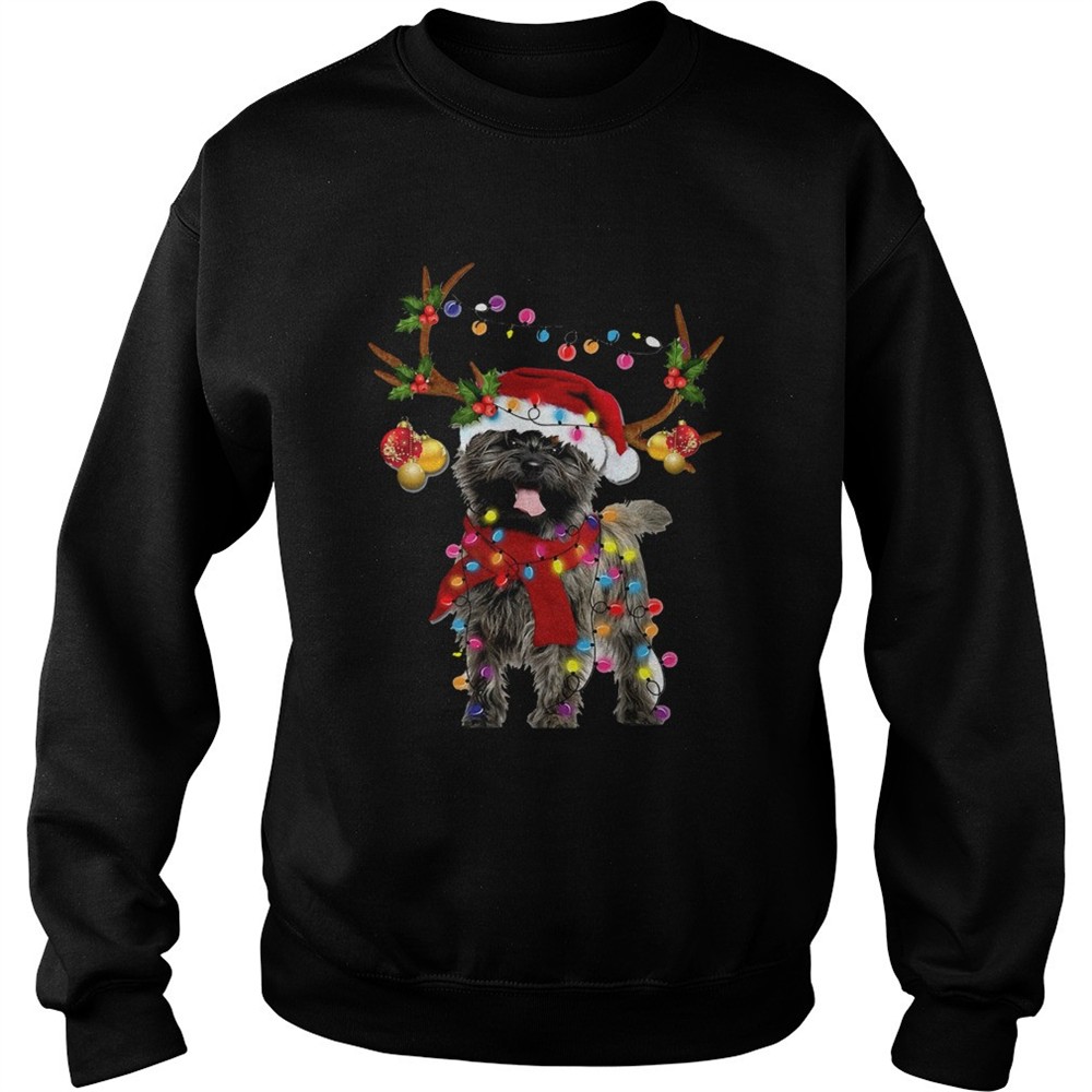 Cairn Terriers Gorgeous Reindeer Crewneck shirt