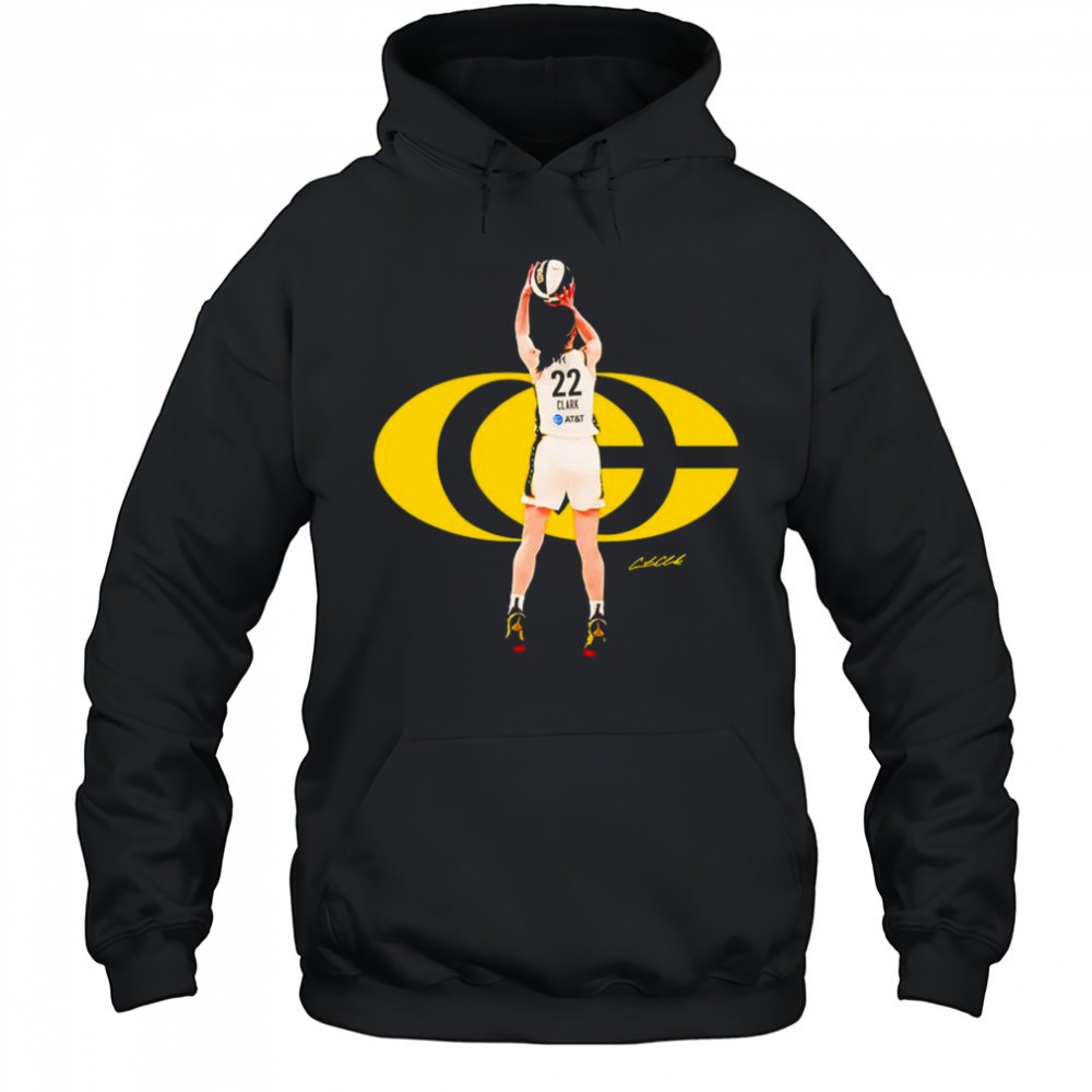 Caitlin Clark dunk CC logo signature shirt