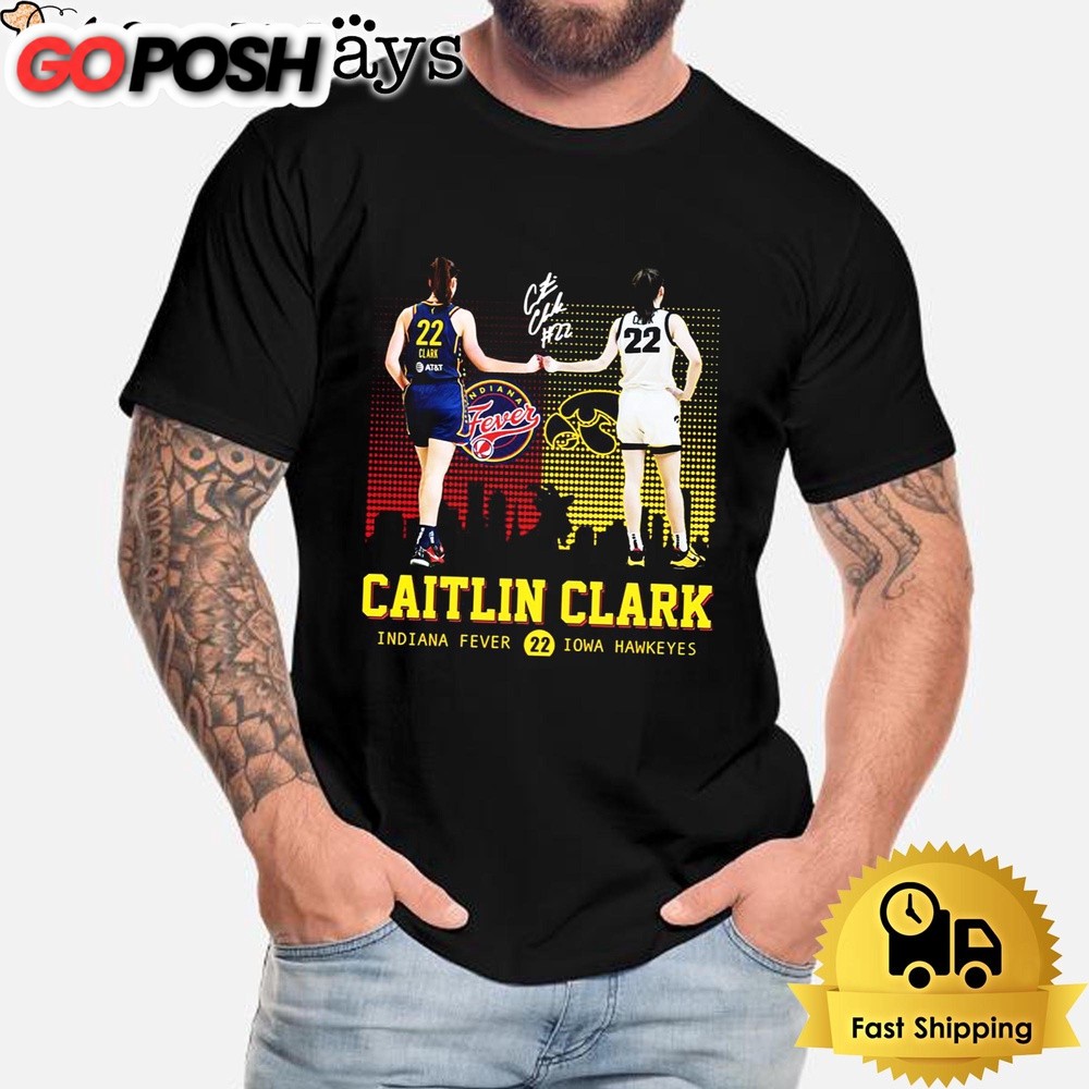 Caitlin Clark Indiana Fever 22 Iowa Hawkeyes Unisex T-Shirt