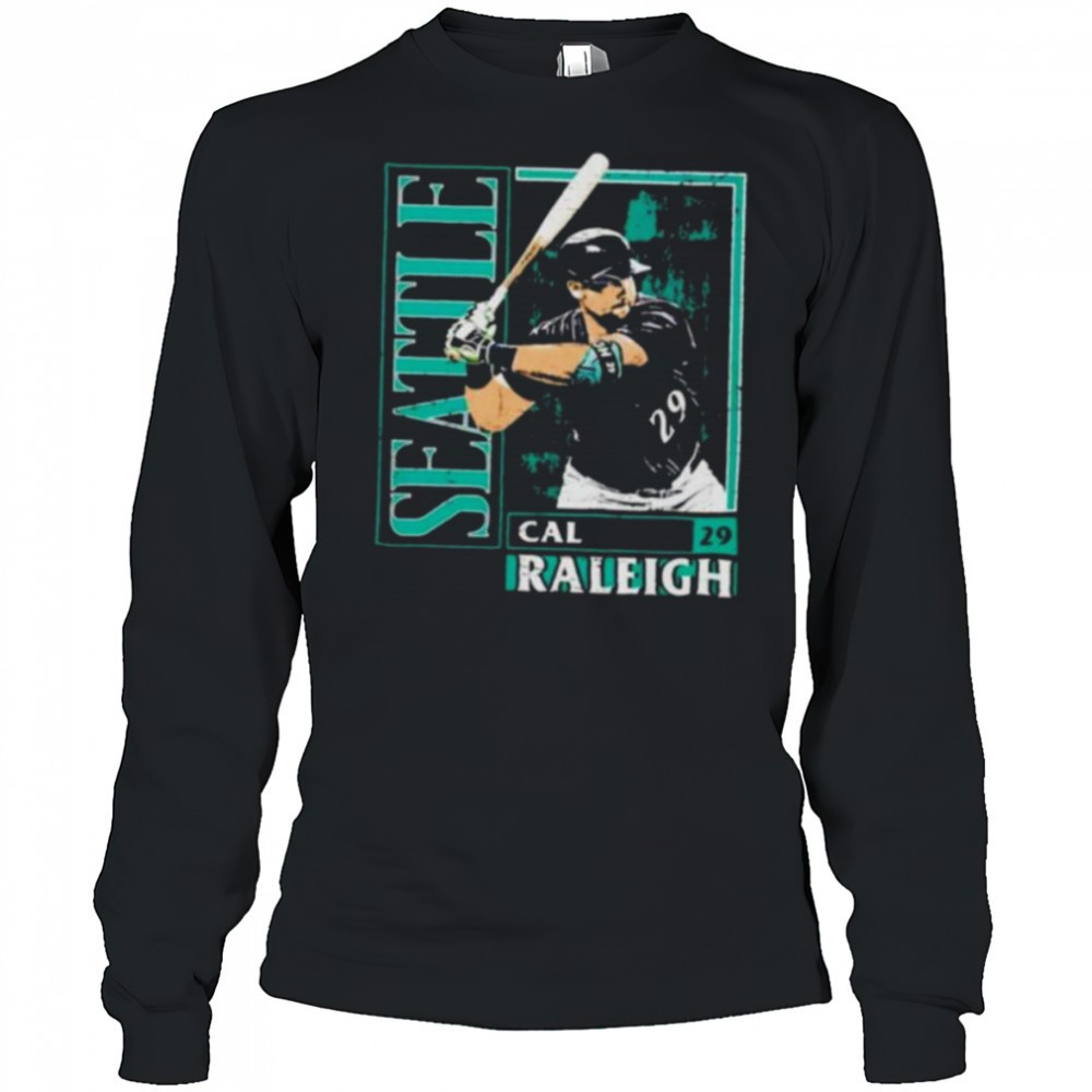 cal-raleigh-card-style-seattle-mariners-shirt-knc713ur Cal Raleigh card style Seattle Mariners Shirt