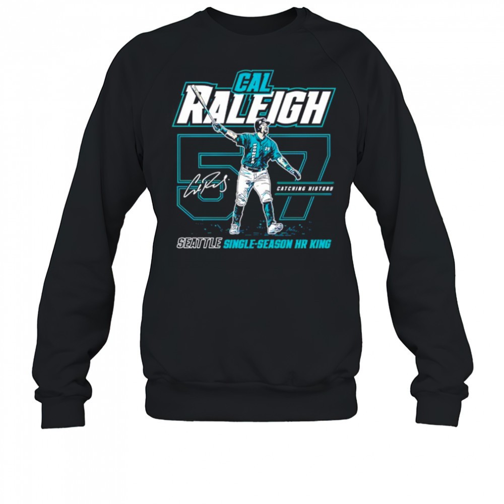 cal-raleigh-seattle-mariners-single-season-hr-king-baseball-signature-shirt-5y9ikjqe Cal Raleigh Seattle Mariners Single-Season Hr King Baseball Signature Shirt
