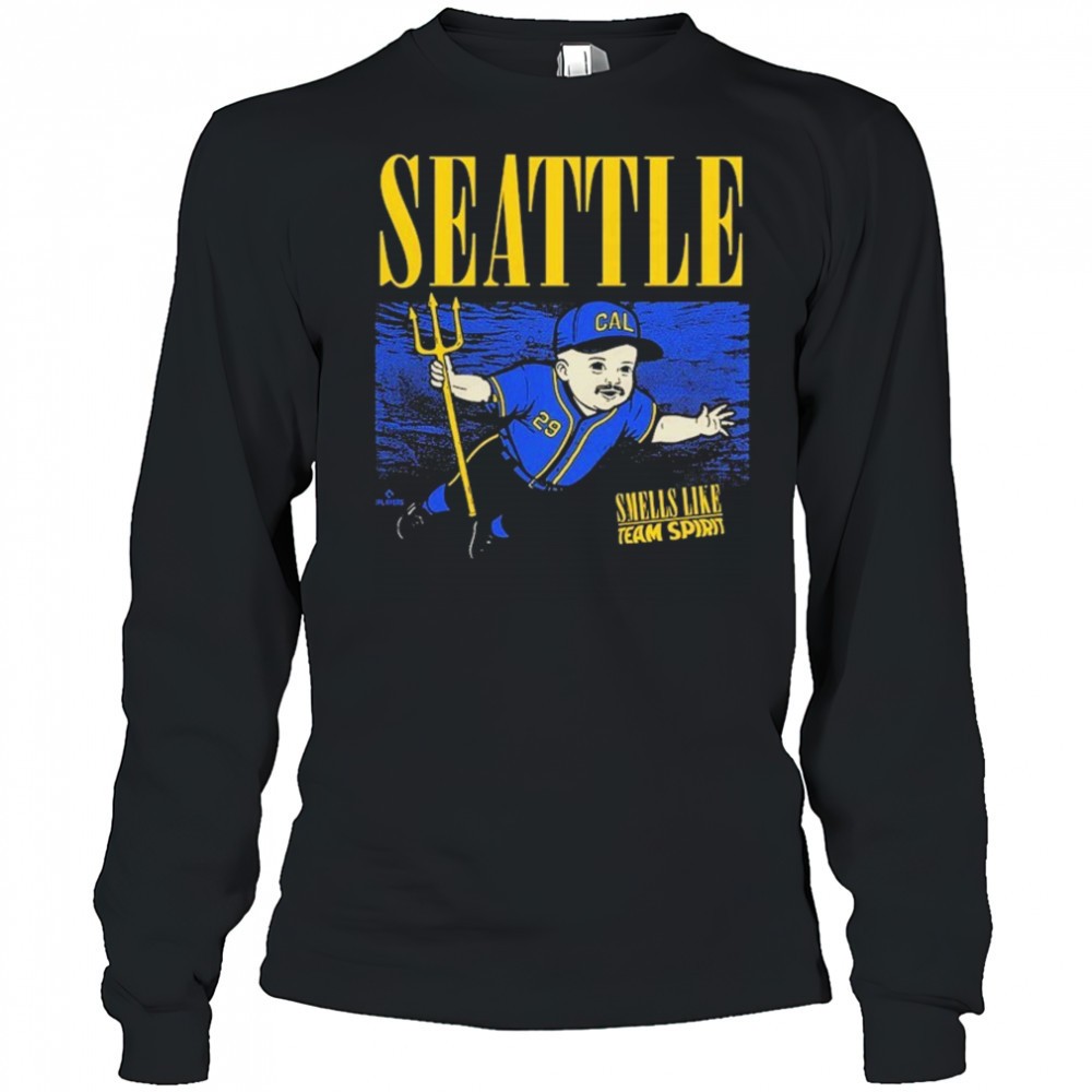 cal-raleigh-seattle-mariners-smells-like-team-spirit-t-shirt-bit0yhj1 Cal Raleigh Seattle Mariners Smells Like Team Spirit T-Shirt
