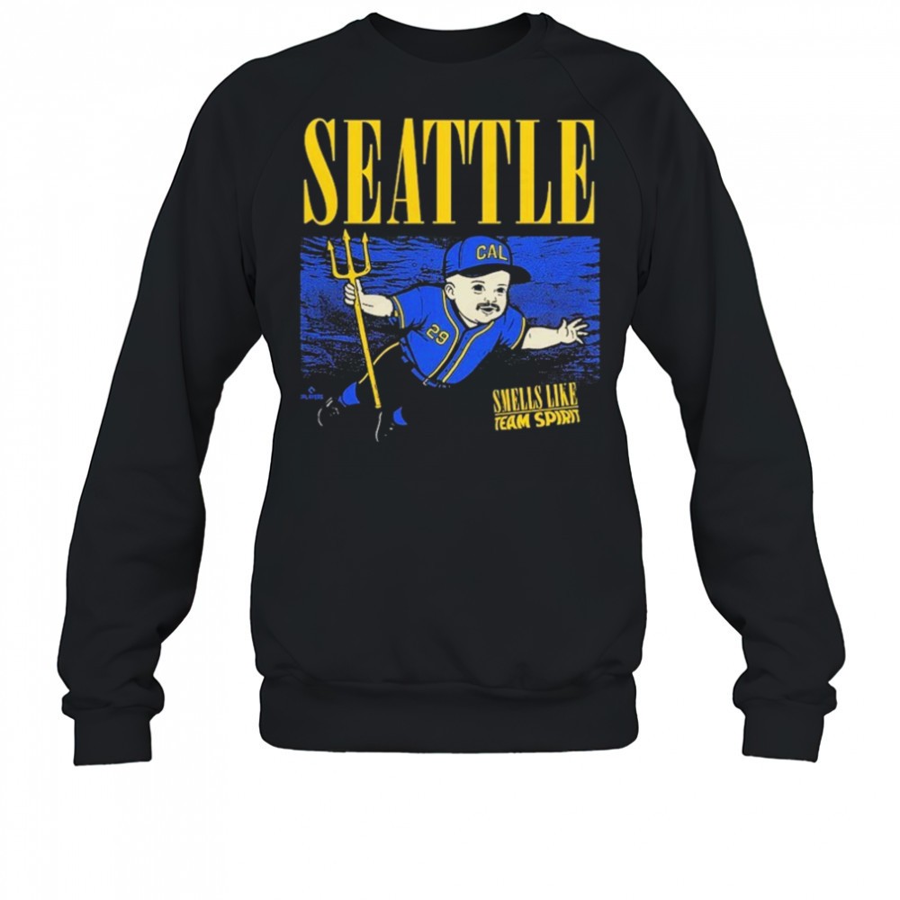 cal-raleigh-seattle-mariners-smells-like-team-spirit-t-shirt-bit0yhj1 Cal Raleigh Seattle Mariners Smells Like Team Spirit T-Shirt