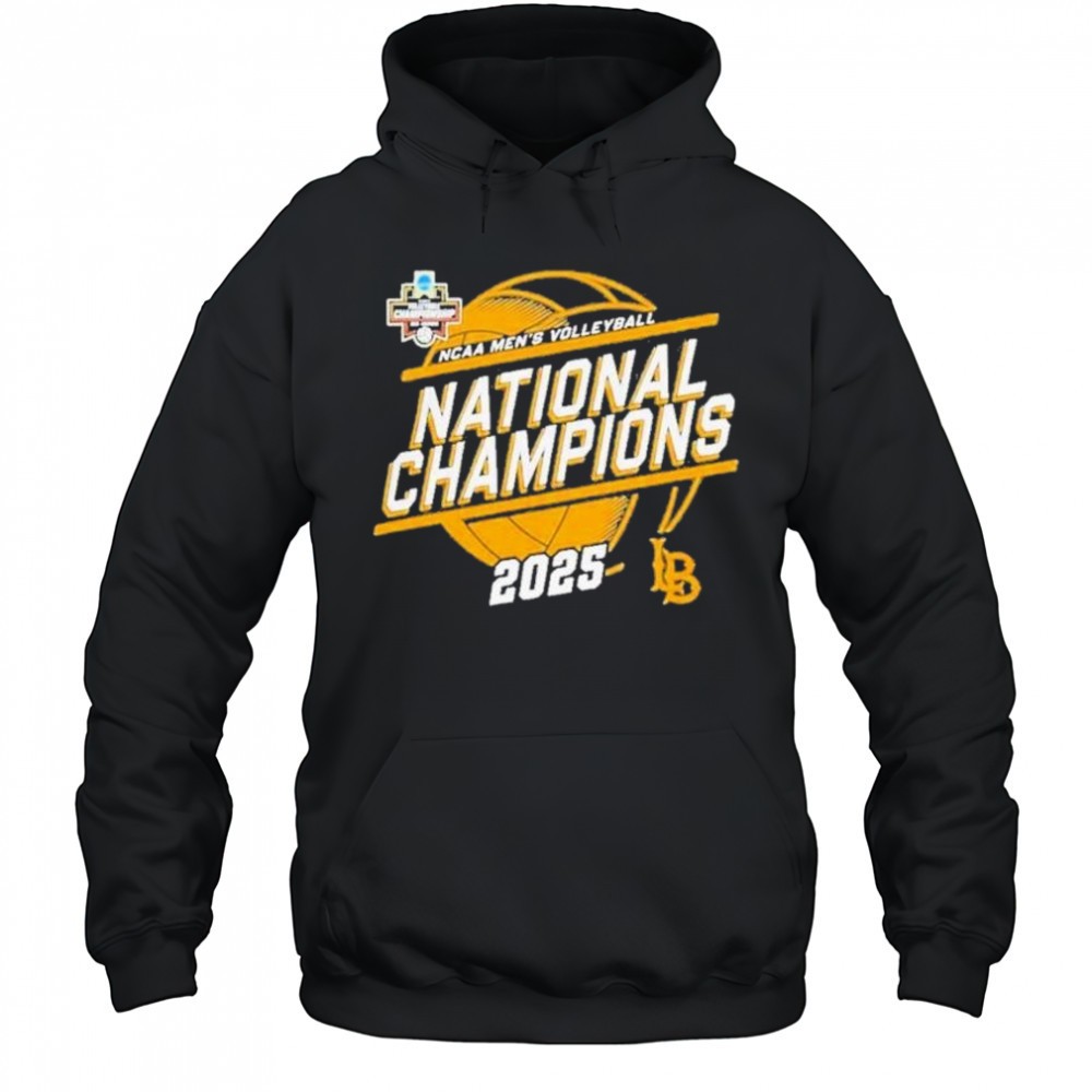 Cal State Long Beach The Beach Champion 2025 Ncaa Mens Volleyball National Champions Shirts