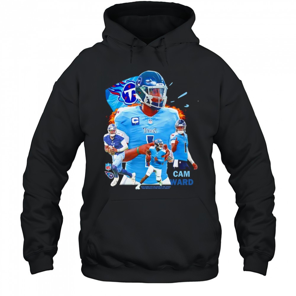 Cam Ward Rookie Tennessee Titans graphic shirt