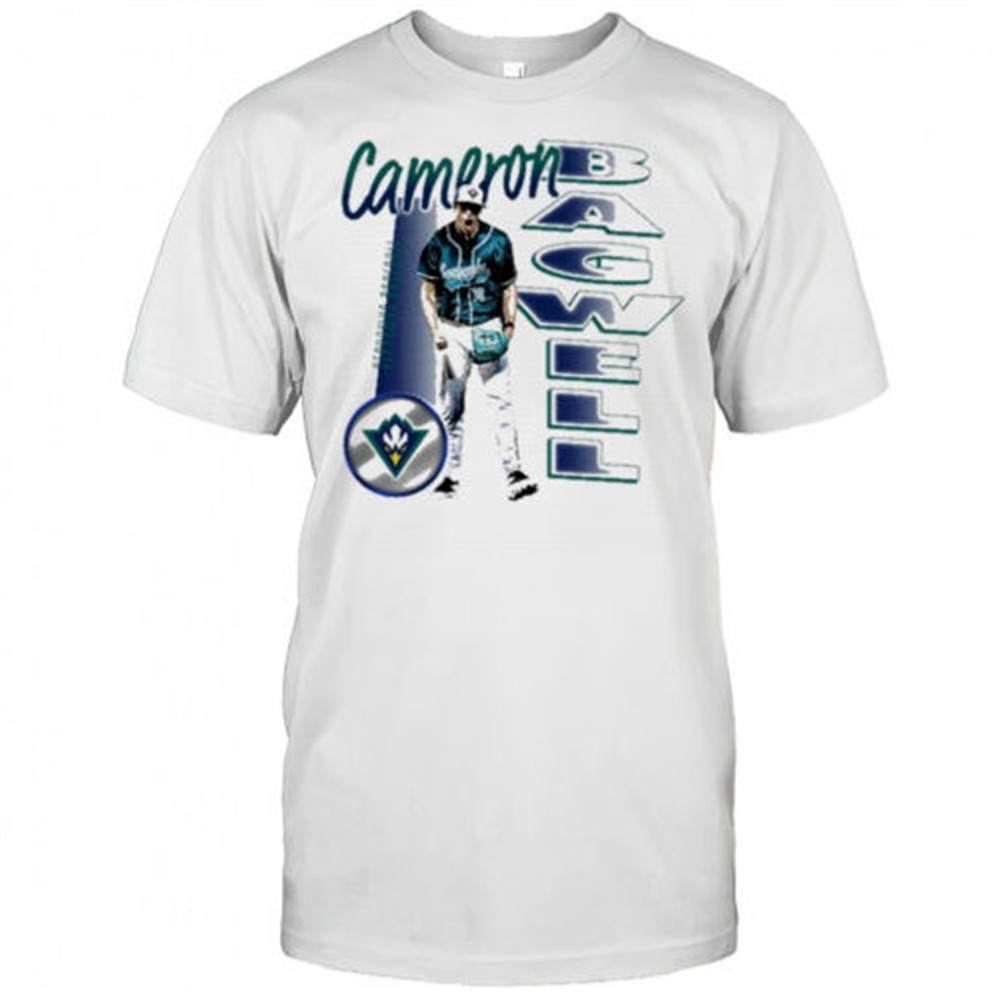 Cameron Bagwell UNC Wilmington Seahawks Baseball NCAA Division I Illustrated t-shirt