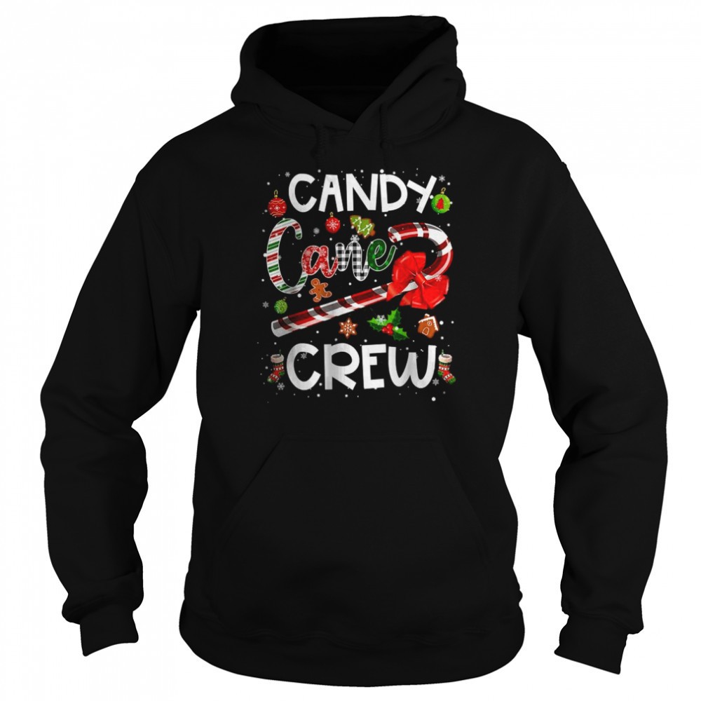 Candy Cane Crews Funny Christmas Candies Lover Xmas Holiday T-Shirt