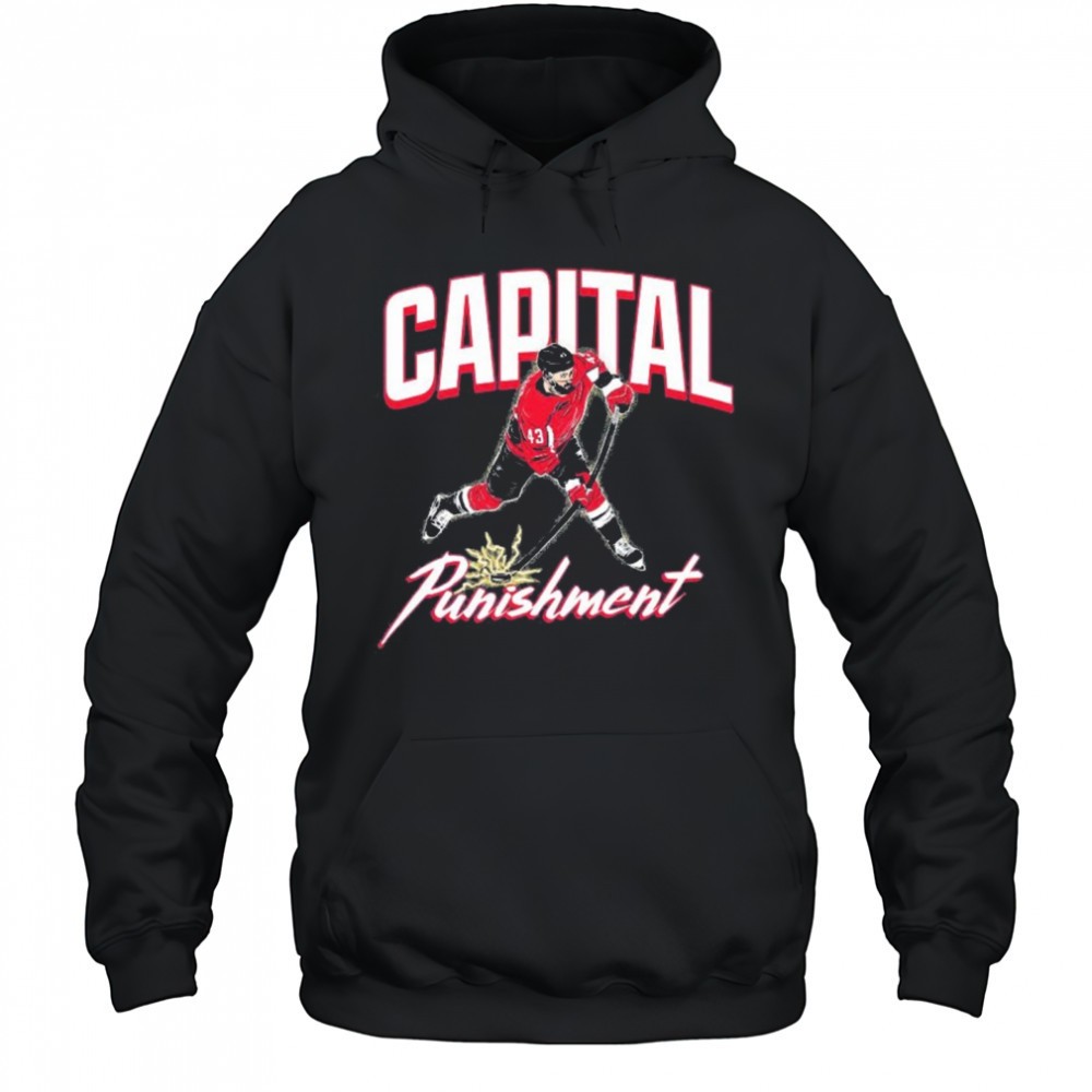 Capital Punishment Tom Wilson Washington Capitals Hockey t-shirt