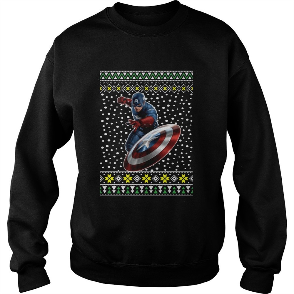 Captain America Action Ugly Christmas shirt