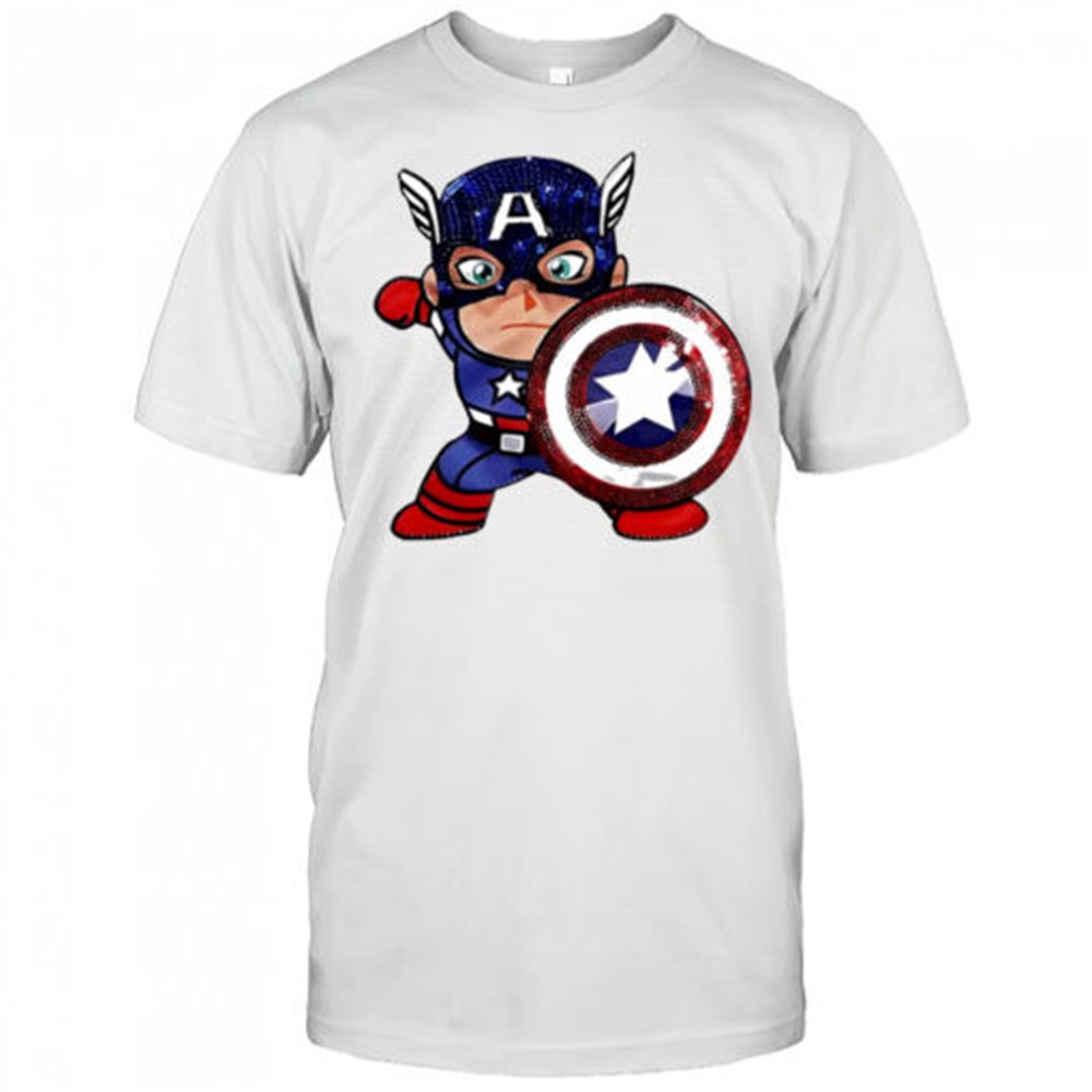 captain-america-funny-cartoon-shirt-w3o9151j Captain America funny cartoon shirt